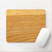 木製のデザインのQuercus マウスパッド (マウス)