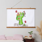 木製のトップウォールタペストリアサボスネークバード 吊り下げ型タペストリー (寝室)