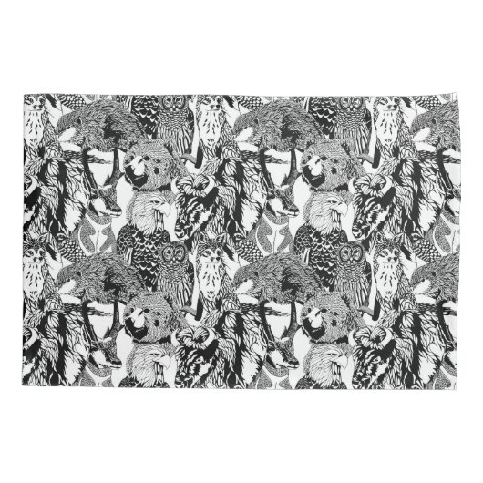 木製のバッジの枕箱 枕カバー (裏面)