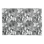 木製のバッジの枕箱 枕カバー (正面)