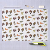 木製のバッジの生き物のティッシュペーパー 薄葉紙 (クラフト)