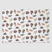 木製のバッジの生き物のティッシュペーパー 薄葉紙 (正面)