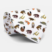 木製のバッジの生き物のトスのタイ ネクタイ (ロール)