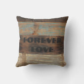 木製のパネルの第30記念日 クッション (裏面)