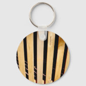 木製のフェンスの柱 キーホルダー (裏面)