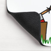 木製のマウスパッドを切り刻むこと マウスパッド (コーナー)