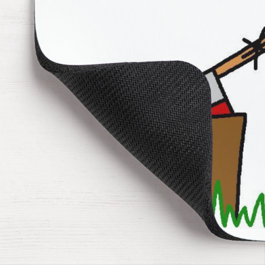 木製のマウスパッドを切り刻むこと マウスパッド (コーナー)