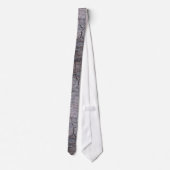 木製のリングの(大きい)タイ ネクタイ (裏面)