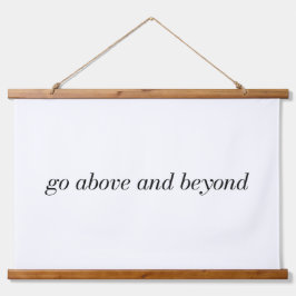 木製の上の壁のタペストリーを超えて行く 吊り下げ型タペストリー