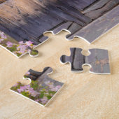 木製の出入り口 ジグソーパズル (側面)