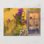 木製の出入り口 ポストカード (正面)