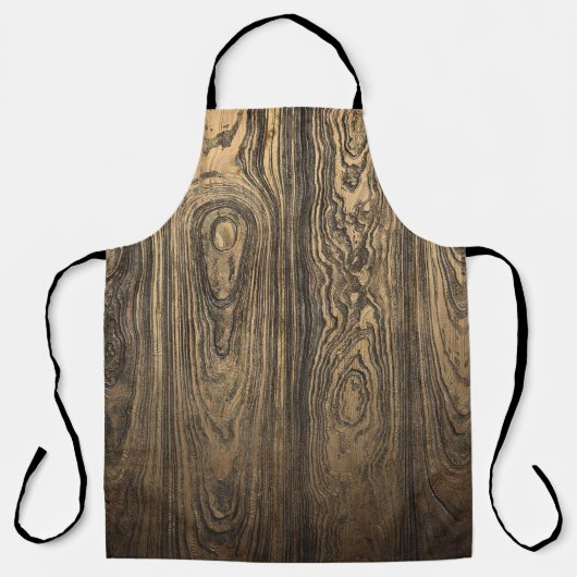 木製の厚板、自然な質感の背景。 エプロン (正面)