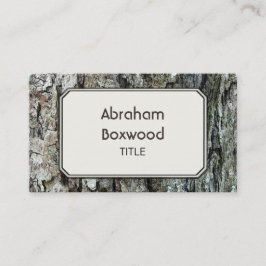 木製の古い吠え声のパーソナライズな植物のカスタマイズ可能 名刺