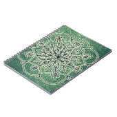 木製の妖精のコケ ノートブック (左側)