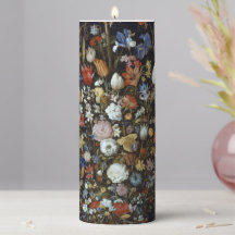 木製の容器の花ヤン・ブルーゲル長老