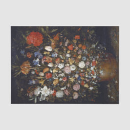 木製の容器の花（Jan Brueghel著） 薄葉紙