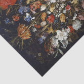 木製の容器の花（Jan Brueghel著） 薄葉紙 (詳細)