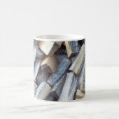 木製の山 コーヒーマグカップ (中央)