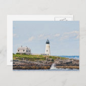 木製の島ライト郵便はがき ポストカード (正面/裏面)