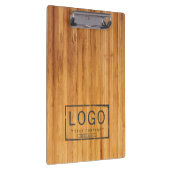 木製の床にロゴを追加 クリップボード (右)