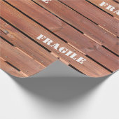 木製の木枠の包装紙 ラッピングペーパー (角)