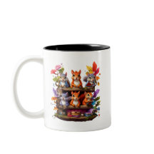 木製の本棚のリス