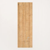 木製の板 ヨガマット (裏面)