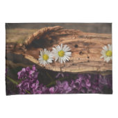 木製の樹皮の木の秋の運命の運命 枕カバー (正面右)