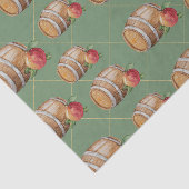 木製の樽（桃） 薄葉紙 (詳細)