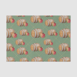 木製の樽（桃） 薄葉紙