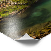 木製の歩道を介してヴィンガル渓谷キャニオン フォトプリント (角)