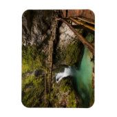 木製の歩道を介してヴィンガル渓谷キャニオン マグネット (縦)