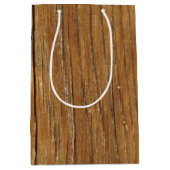 木製の穀物のギフトバッグ ミディアムペーパーバッグ (正面)