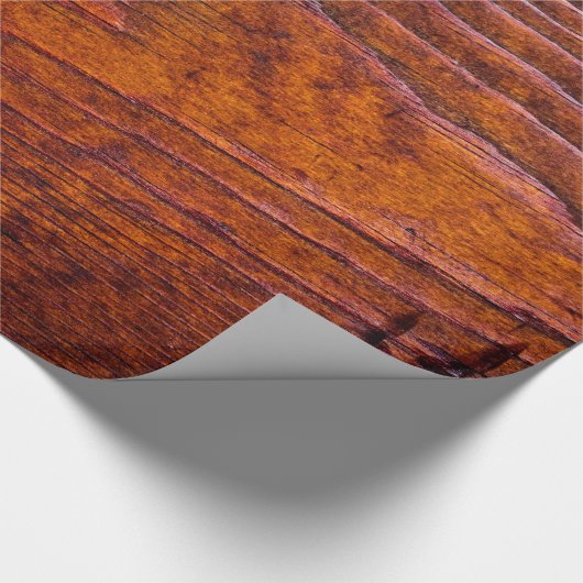 木製の穀物のギフト用包装紙 ラッピングペーパー (角)