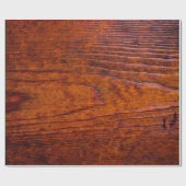 木製の穀物のギフト用包装紙 ラッピングペーパー (フラット)