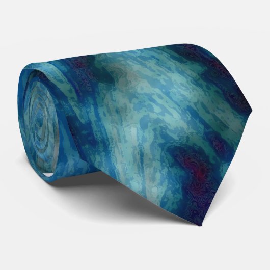 木製の穀物の絞り染め ネクタイ (ロール)