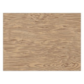 木製の穀物の質 テーブルクロス (正面(横))