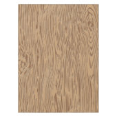 木製の穀物の質 テーブルクロス (正面)