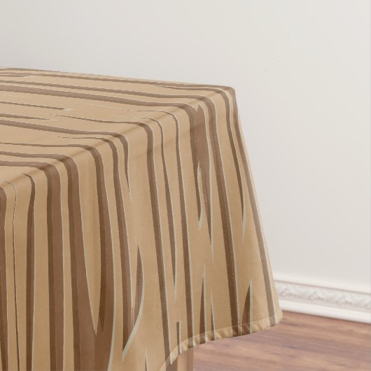 木製の穀物の質 テーブルクロス (インサイチュ)