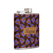 木製の穀物の8点の木びき台のシカの狩りのトロフィ フラスク (右)