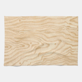 木製の穀物 キッチンタオル