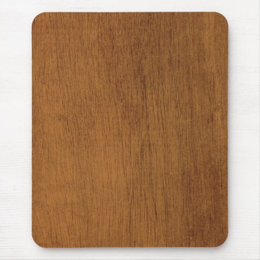 木製の穀物 マウスパッド (正面)