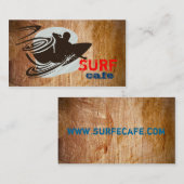 木製の織り目加工の名刺 名刺 (正面/裏面)