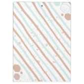 木製の背景クリップボモダンード クリップボード (裏面)