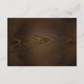 木製の背景（メカニカルシーホース付き） エンクロージャーカード (裏面)