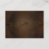 木製の背景(メカニカルシーホース付き) コーリングカード (裏面)