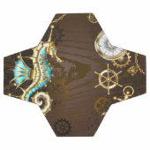 木製の背景（メカニカルシーホース付き） サッカーボール (フラット)