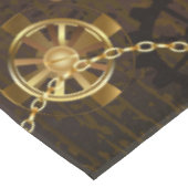 木製の背景(メカニカルシーホース付き) テーブルクロス (アングル)