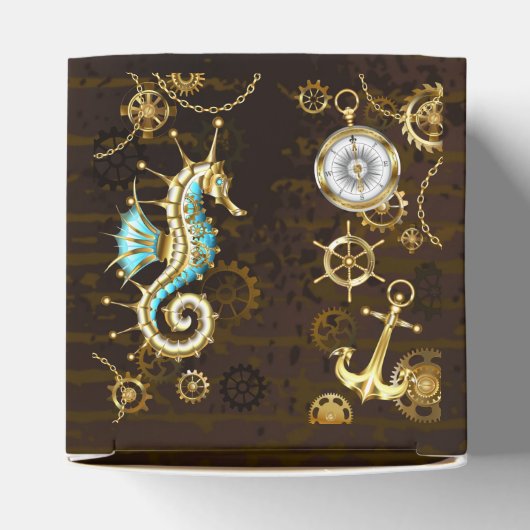 木製の背景(メカニカルシーホース付き) フェイバーボックス (上部)