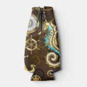 木製の背景（メカニカルシーホース付き） ボトルクーラー (裏面)